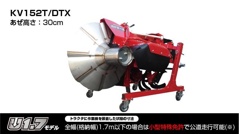 リバースあぜぬり機 カドヌールKV152│株式会社ササキコーポレーション