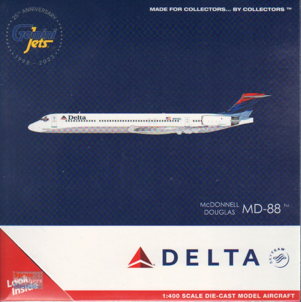 GEMGJ1123 1:400 Gemini Jets Delta McDonnell Douglas MD-88 Reg
