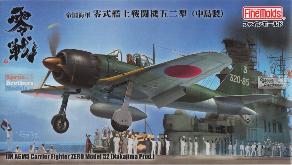 FNMFZ002 1:48 Fine Molds A6M5 Zero Model 52 (Nakajima Production