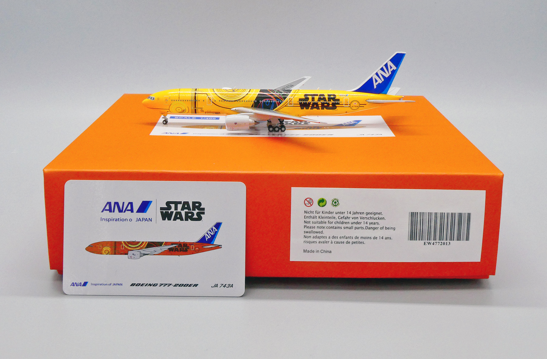 ScaleModelStore.com :: JC Wings 1:400 - EW4772013 - ANA All Nippon