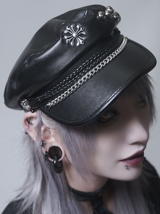 SKULL CHAIN 軍帽 ｜SEX POT® OFFICIAL WEB SHOP｜パンクロック