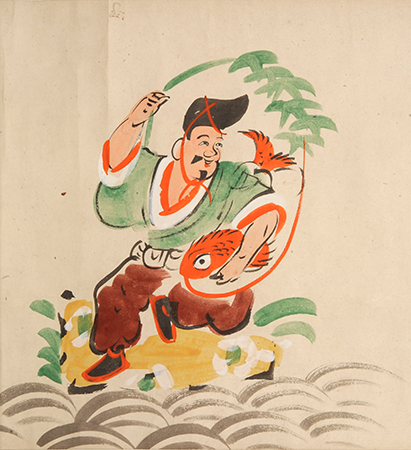 メインビジュアルと大津絵 | 成安造形大学