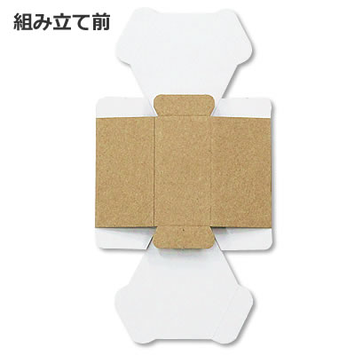 六角カートン クラフト 75×78×75: 中箱・カートン｜包装資材・梱包資材