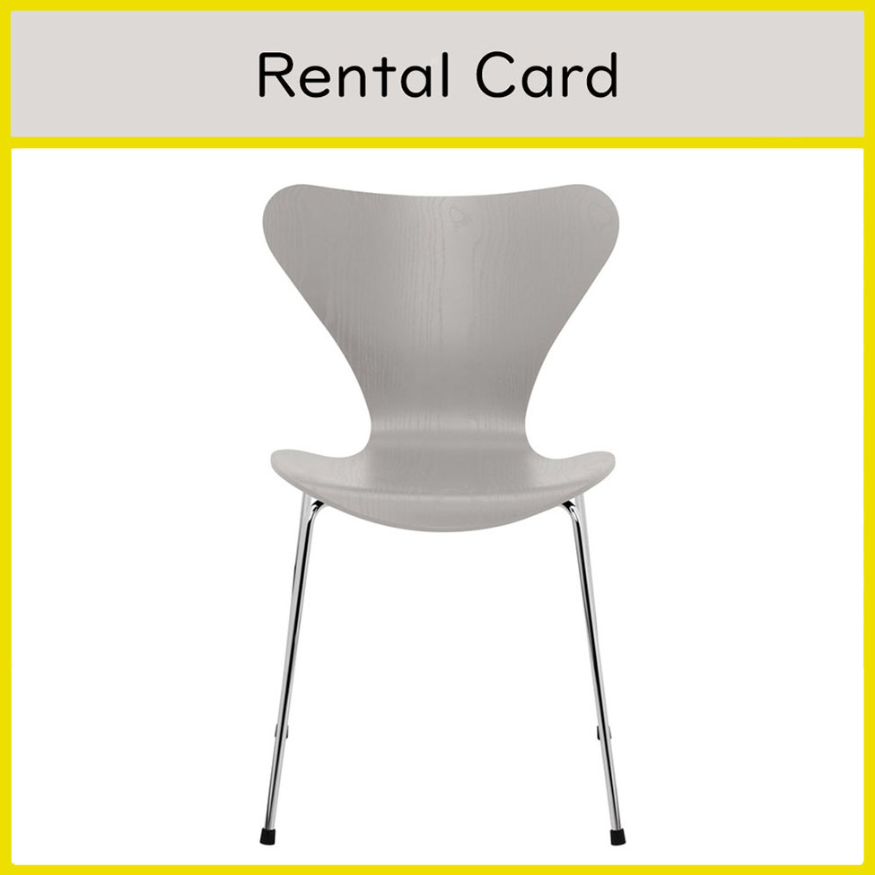 Fritz Hansen セブンチェア Nine Grey 正規品