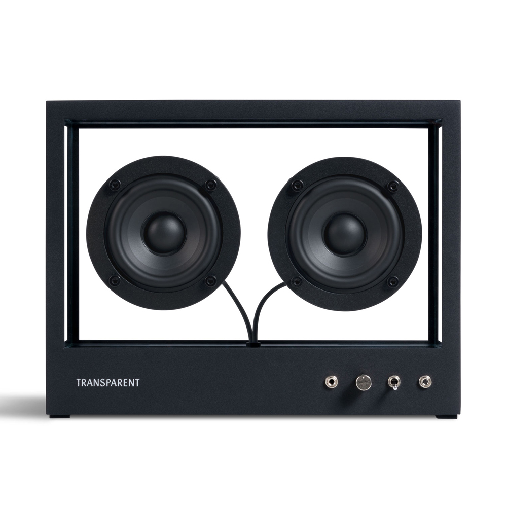 スモール トランスペアレントスピーカー / ブラック TPS-04TRANSPARENT