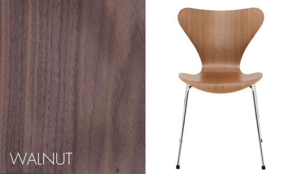 セブンチェア 3107 / ナチュラルウッド ウォルナット ブラウンブロンズ