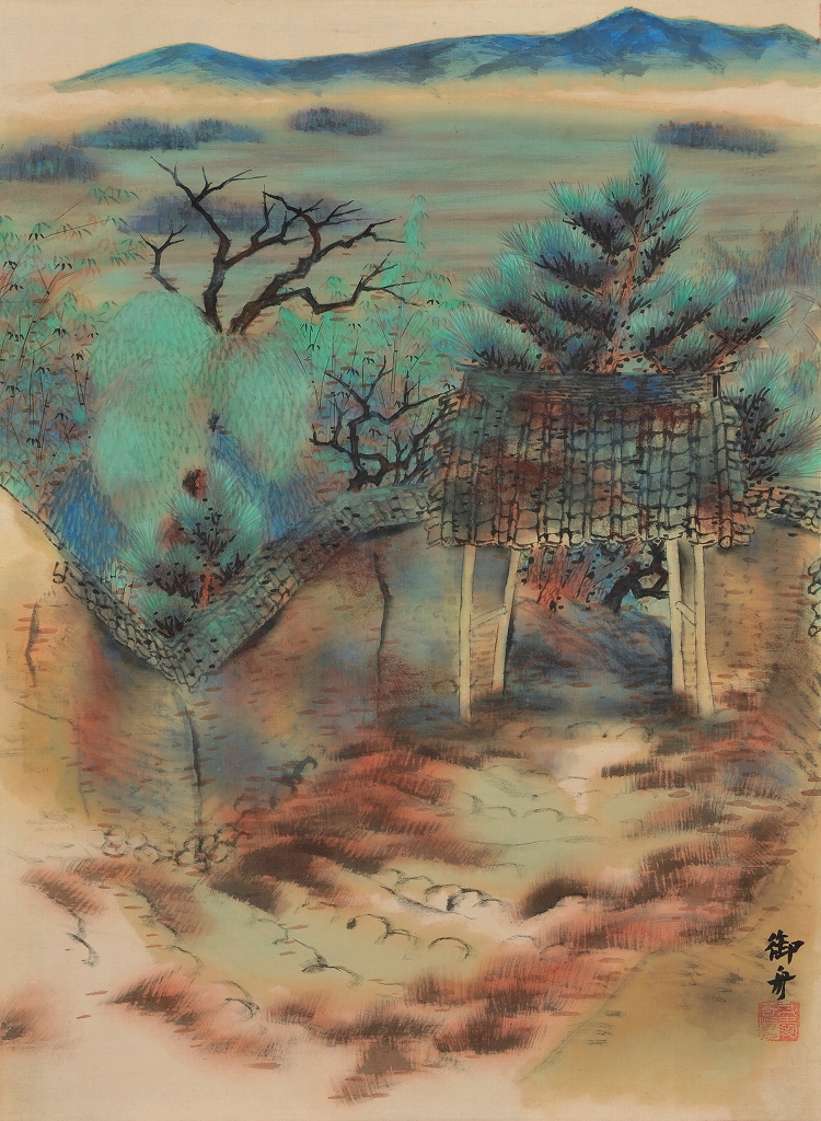 未完の天才 速水御舟の《白毫寺》 | SHINWA AUCTION ブログ