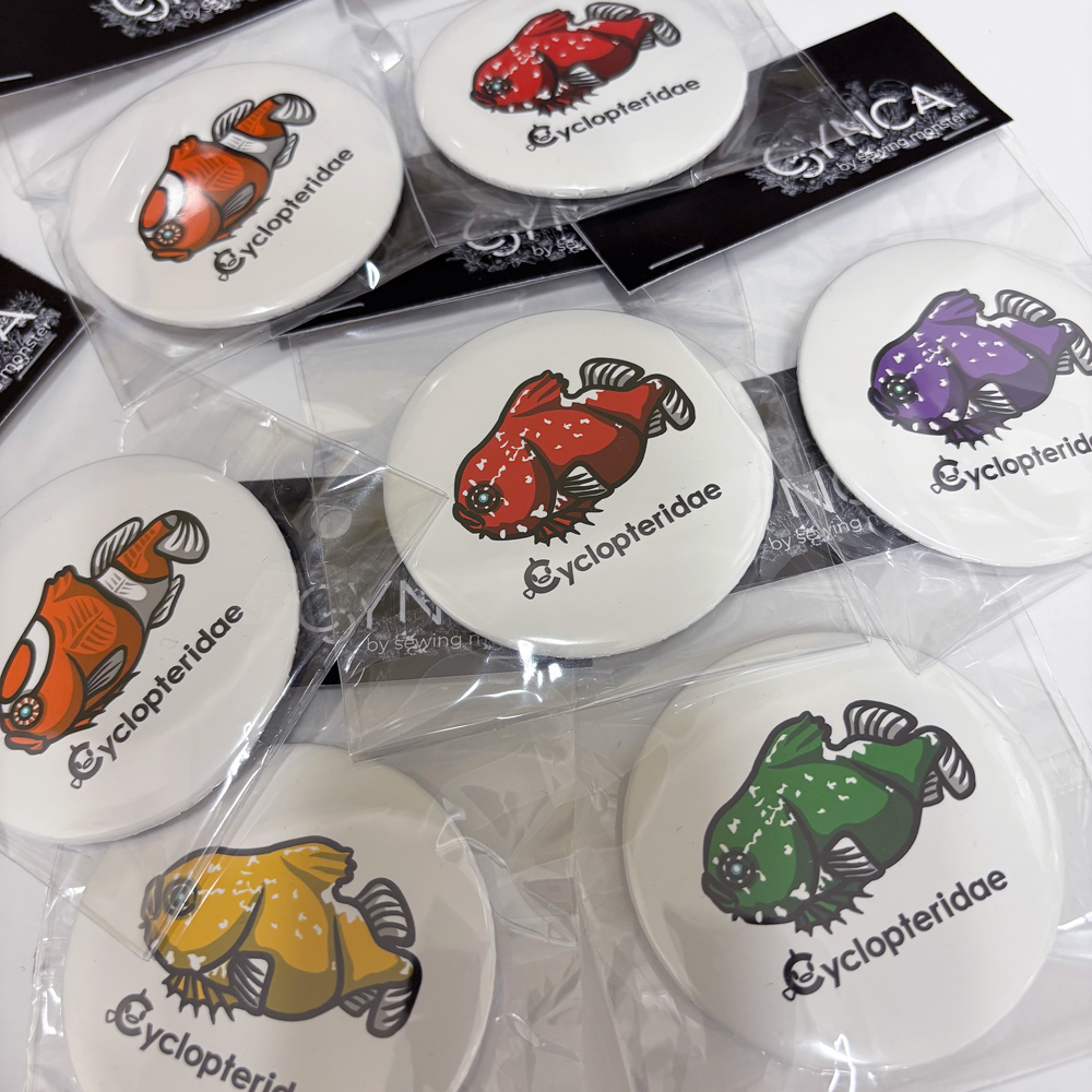 CYNCA スタンダード缶バッジ ダンゴとアベニーかわいい選べる3個セット