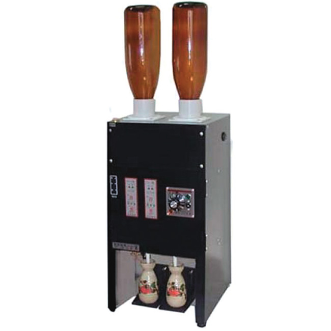 全自動酒燗器 電気式 良燗さん 1升瓶2本立 2ウェイ RE-2 - 調理器具の