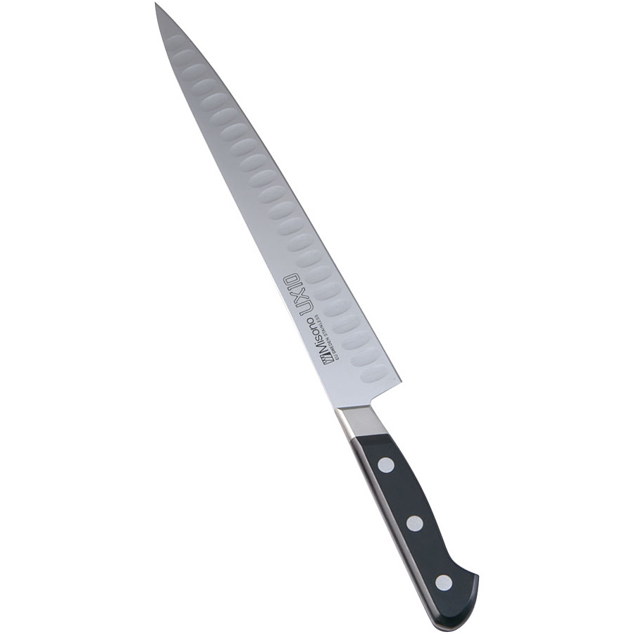 ミソノ刃物 UX10 筋引サーモン No.728 24cm - 調理器具のSHOKUBI