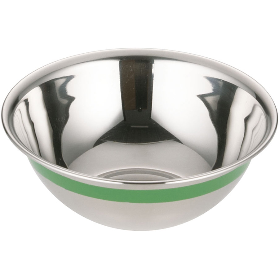 遠藤商事 TKG 18-8 ステンレス カラーライン ボール グリーン 13cm