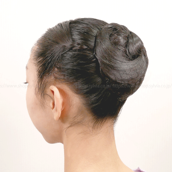 シルビア シニヨン用つけ毛 ＜M＞ | バレエ用品やレオタードなら
