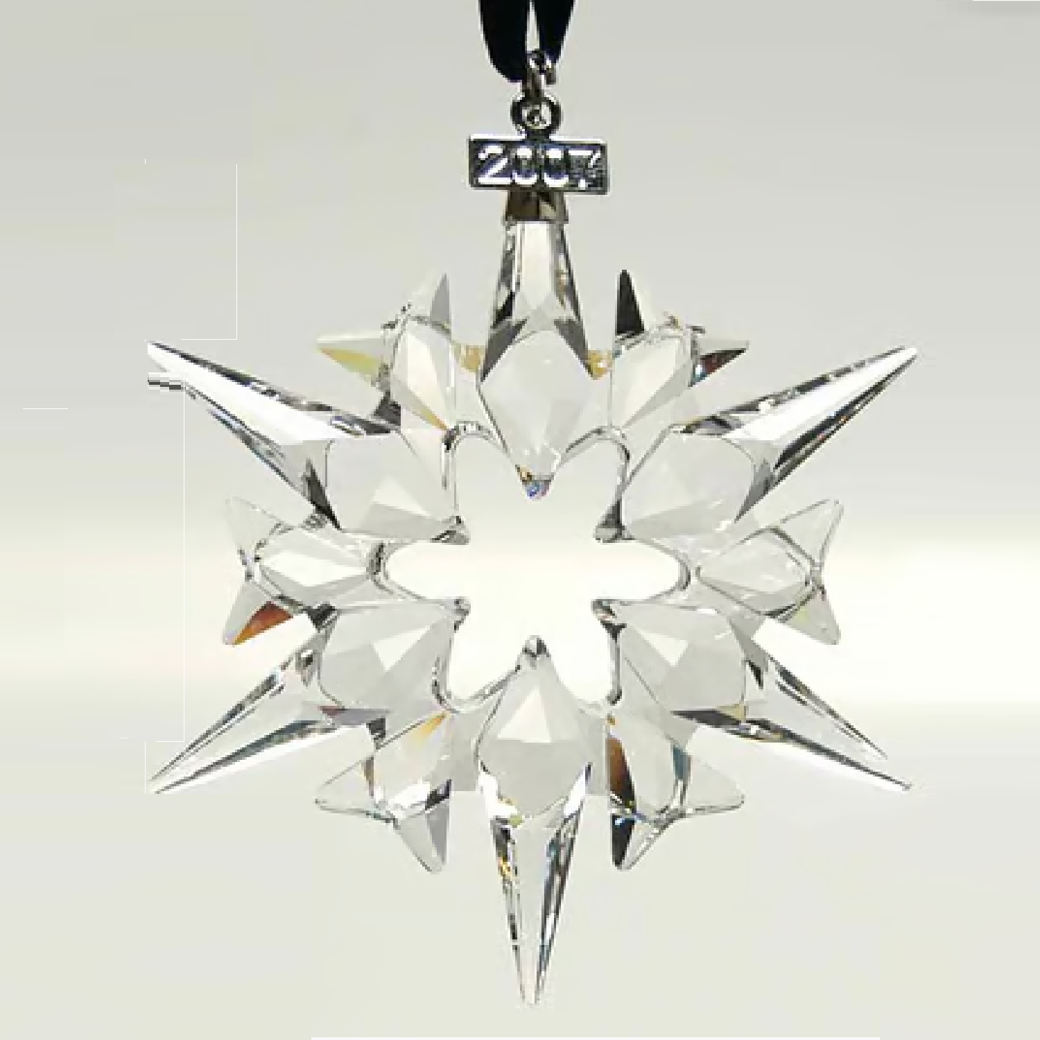 Swarovski 2007 Annual Christmas Snowflake Ornament