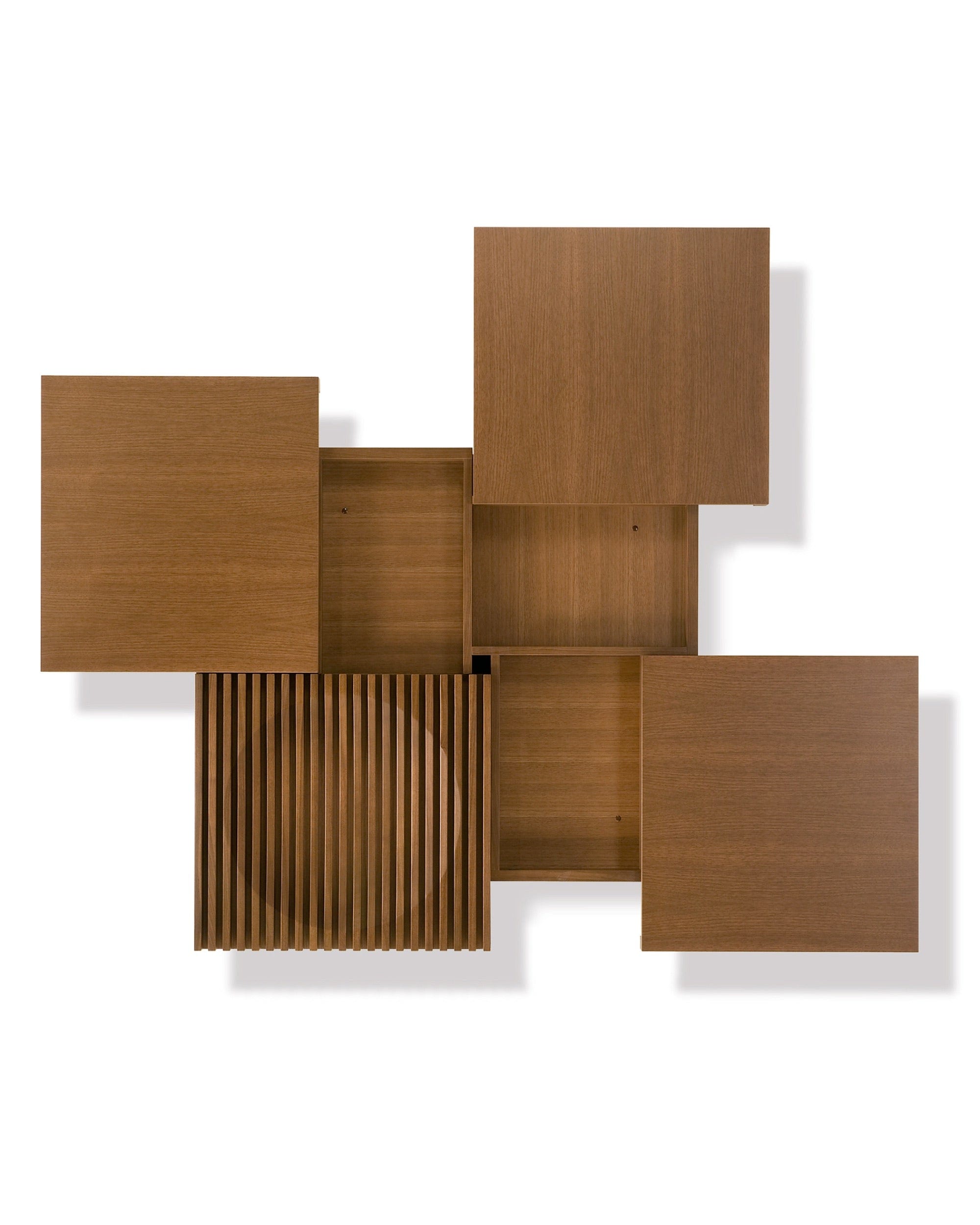 BARRINGER Sliding Coffee Table by CondeHouse | Sculptural Coffee