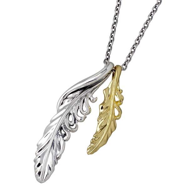 ジゴロウ GIGOR オーバレス+オーバレスアード シルバー ネックレス