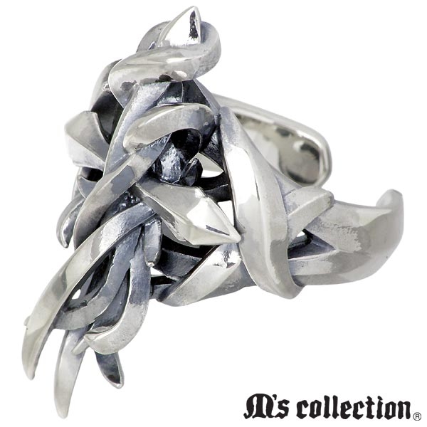 M's collection(エムズ コレクション) シルバー クロス リング 十字架