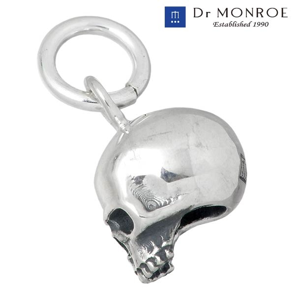 Dr MONROE(ドクターモンロー) シルバー スカル チャーム ドクロを販売