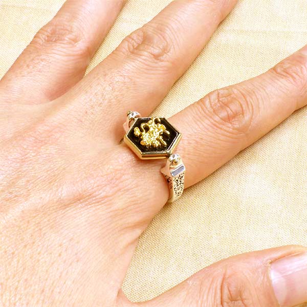 SAINTS(セインツ) シルバー リング 指輪 メンズ ケルベロス