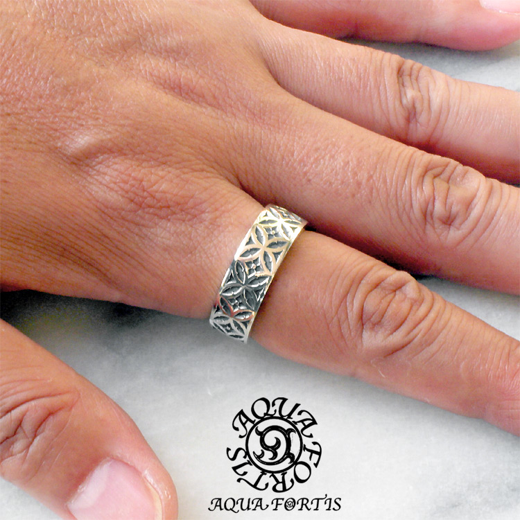 アクアフォーティス トレーサリー シルバー リング 指輪 シルバー925