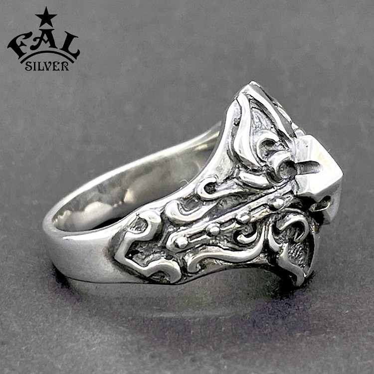エフエーエル F.A.L FAL シルバー リング ヴァンパイア ゴシック 2021