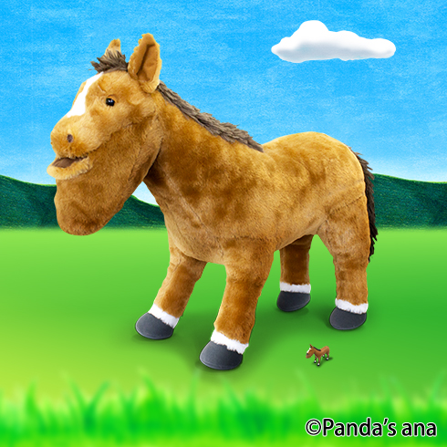 シャクレルプラネットウマBIGぬいぐるみ プライズの情報サイト キャラ