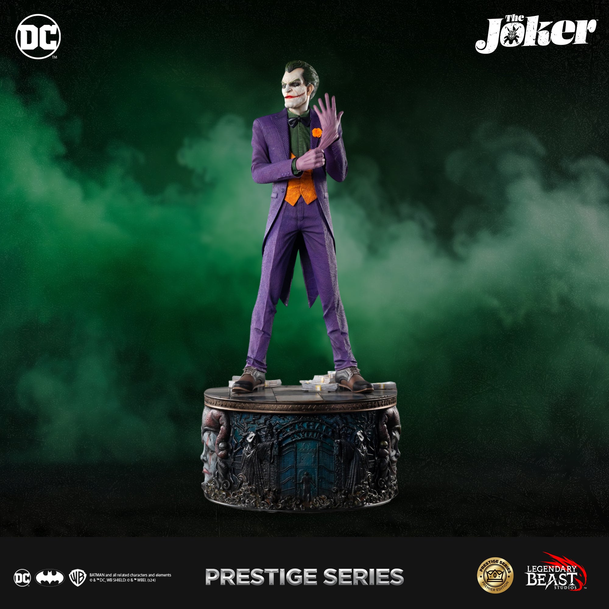 Joker Prestige Series (Purple Premier Ed.) 1/3 Scale Statue - Spec