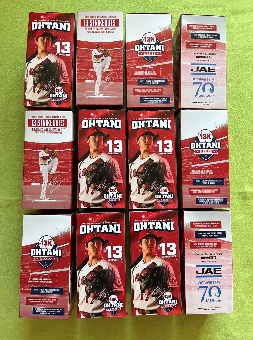 大谷翔平4月8日エンジェルス球場先着25000個配布 OHTANI 13K