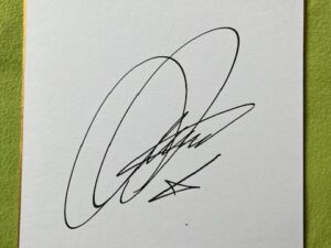 佐々木朗希投手#11 ROKI SASAKI ドジャース直筆サイン＆25 WS CHAMPS