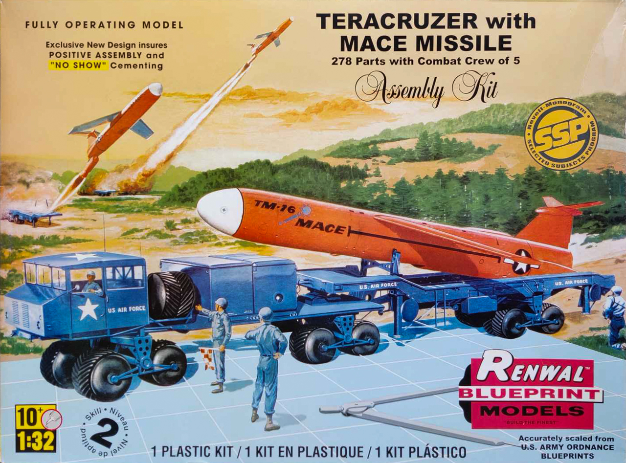 Renwal (Revell) Teracruzer with Mace Missile - 1/32 Scale