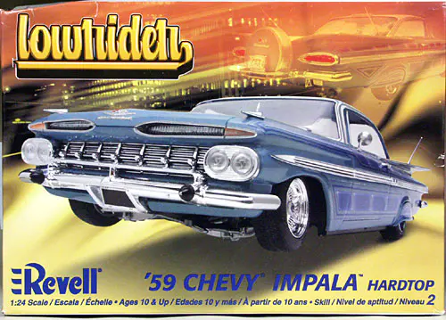 Revell/Monogram 1959 Chevy Impala Hardtop Lowrider - Spotlight Hobbies