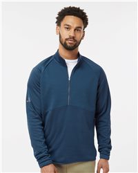 Adidas A587 - Men's Performance Quarter-Zip Pullover
