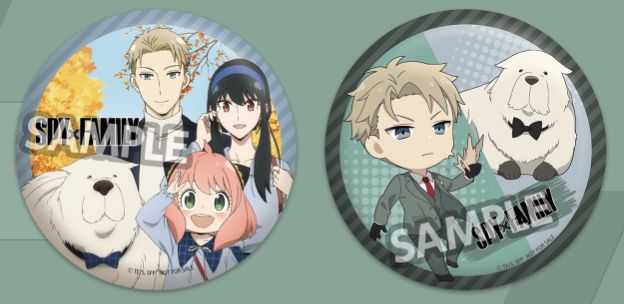 全4種セット】スパイファミリー ジャンプフェスタ ローソン 缶バッジ