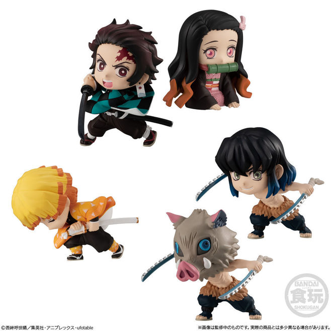 バンダイ「鬼滅の刃 ADVERGE MOTION」発売、躍動感ある彩色済み