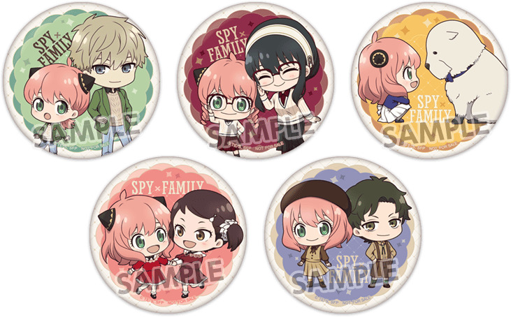 ローソン「スパイファミリー」缶バッジ先着プレゼント、秋の装いの