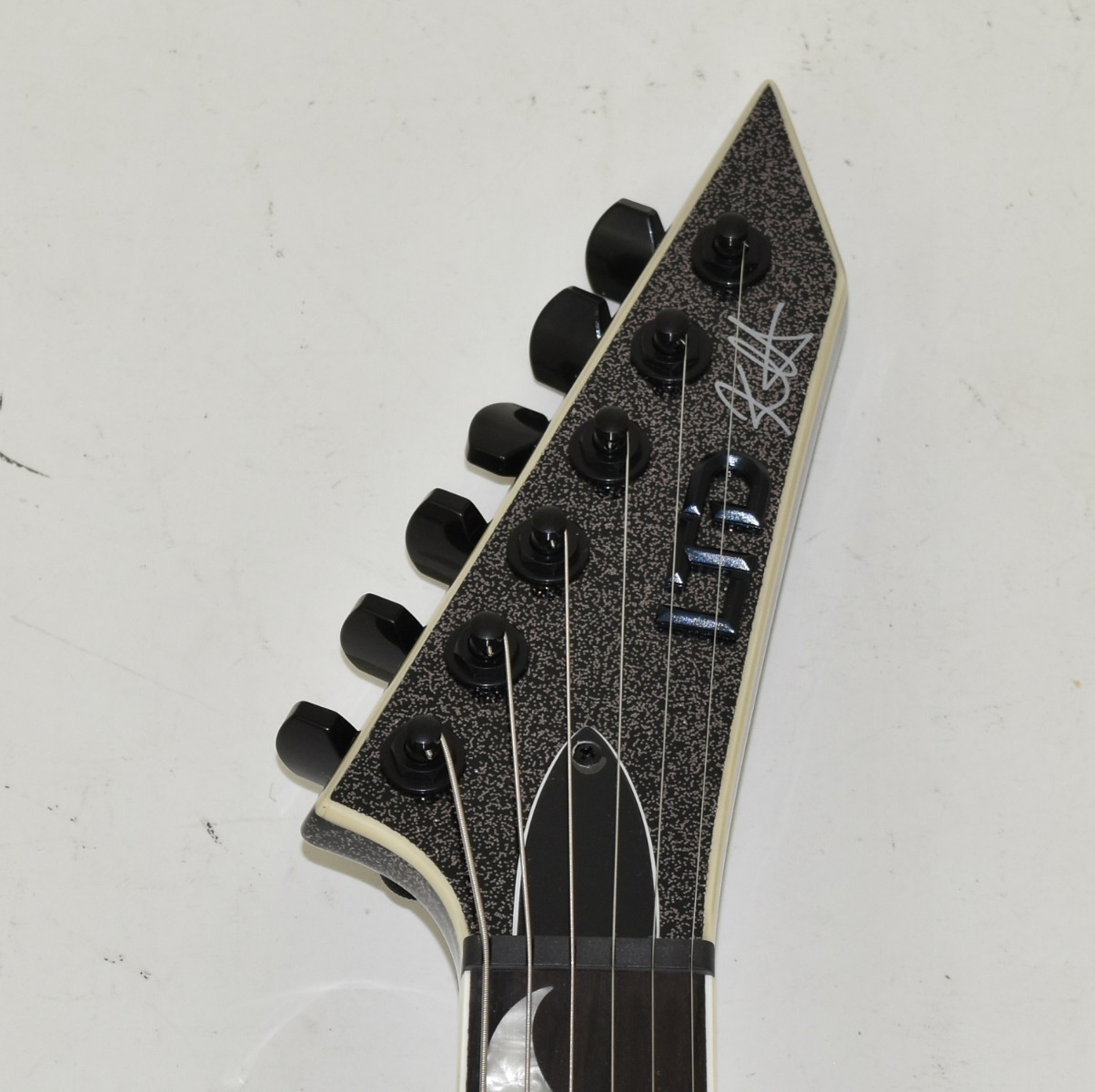 ESP LTD KH-V Kirk Hammett Signature Guitar Black Sparkle 0576 | eBay