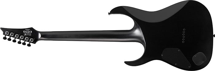 Ibanez RGRTB621 BKF Iron label - black flat Str shape electric guitar