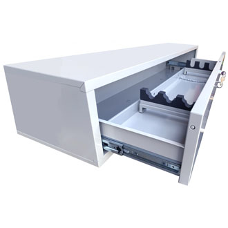 ガンロッカーHG-3-250(引出しタイプ・3丁入用) - STEELFACTORY