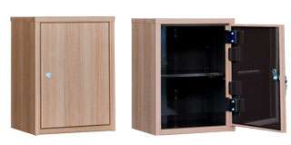 装弾ロッカーMSG-1U(500発・木目仕様) - STEELFACTORY