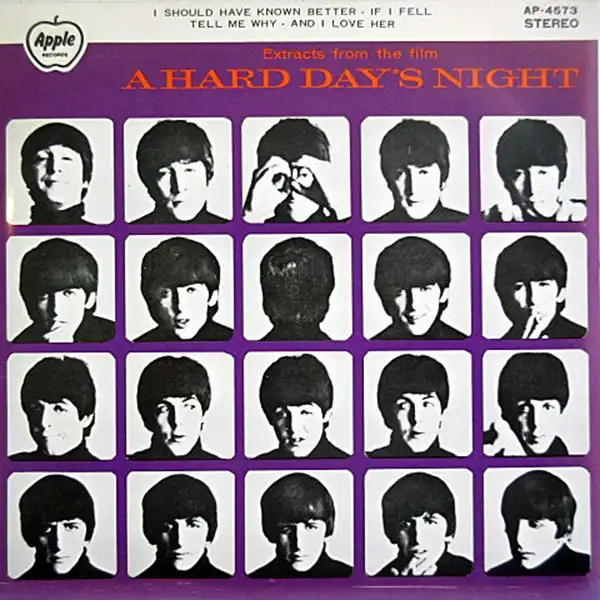 BEATLES / EXTRACTS FROM THE FILM A HARD DAY'S NIGHT [7inch - AP