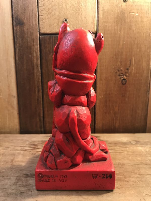 Red Devil Message Doll レッドデビル ビンテージ メッセージドール 70