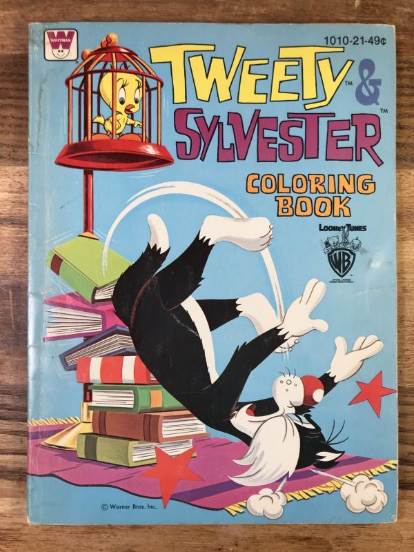 Looney Tunes Tweety & Sylvester Coloring Book ルーニーテューンズ