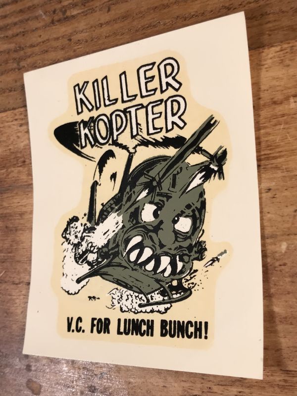 Ed “Big Daddy” Roth “Killer Kopter” Water Slide Decal エドロス