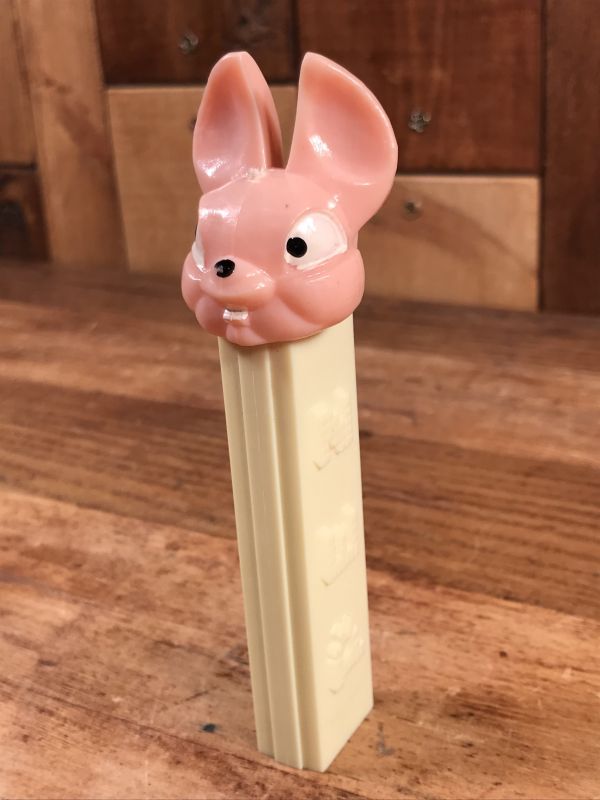 Animal “Bunny” No Feet Pez Dispenser ウサギ ビンテージ ペッツ 足