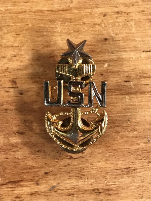 US Navy “USN” Senior Chief Petty Officer Pins USネイビー