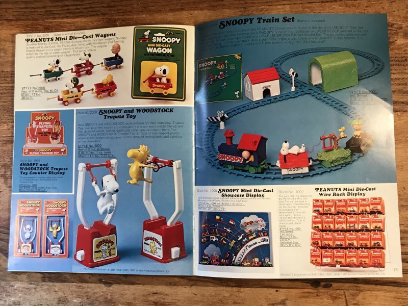 Aviva Toy Company Peanuts Snoopy Catalog アビバ社 ビンテージ