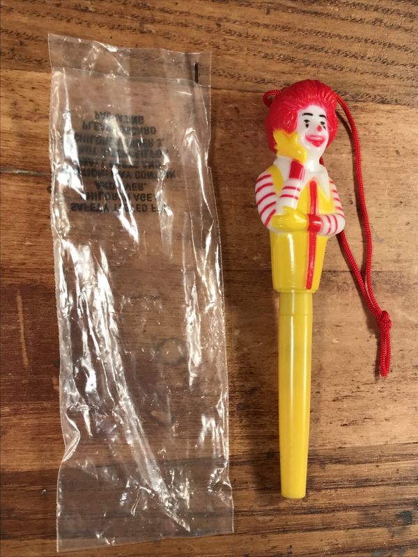 McDonald's “Ronald” Plastic Ballpoint Pen マクドナルド ビンテージ