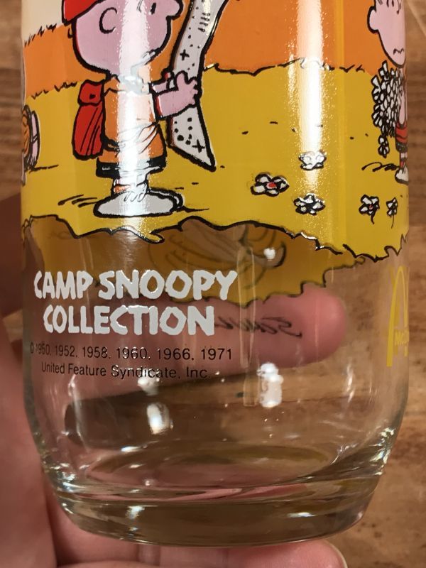 McDonald's Camp Snoopy Collection “Clvilization” Glass