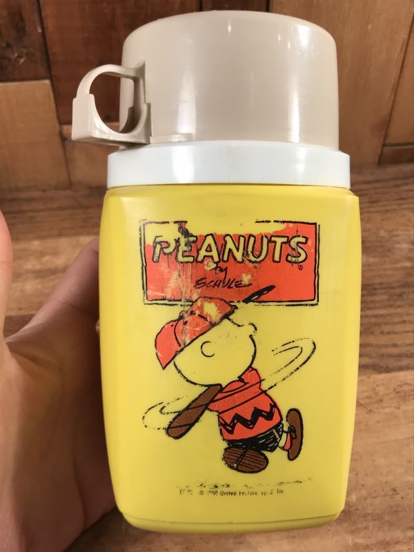 Thermos Peanuts Snoopy Metal Lunch Box スヌーピー ビンテージ