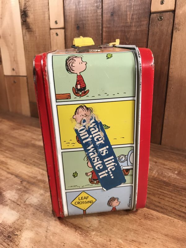 Thermos Peanuts Snoopy Metal Lunch Box スヌーピー ビンテージ