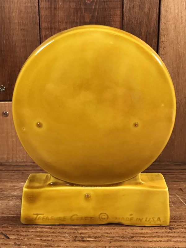 Smile Face “Have a Happy Day” Ceramic Coin Bank スマイルフェイス